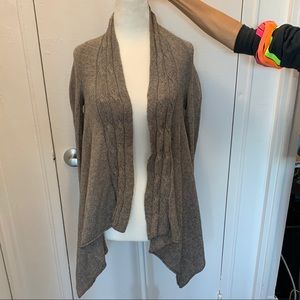 Kiara Contini wool & cashmere drape cardigan